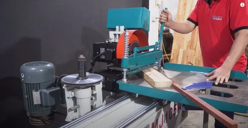 Máy cắt mang bổ mộng 4 động cơ - Máy chế biến gỗ đa năng